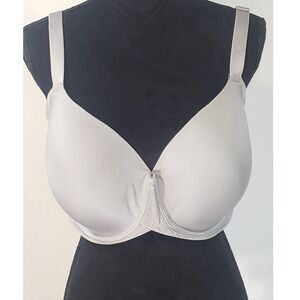 Paramour Grey Satin Mesh Seamless Underwired Bra 42DD